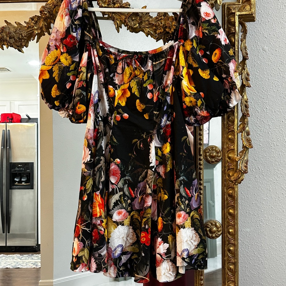 Fetes des fleurs mini day dress SELKIE